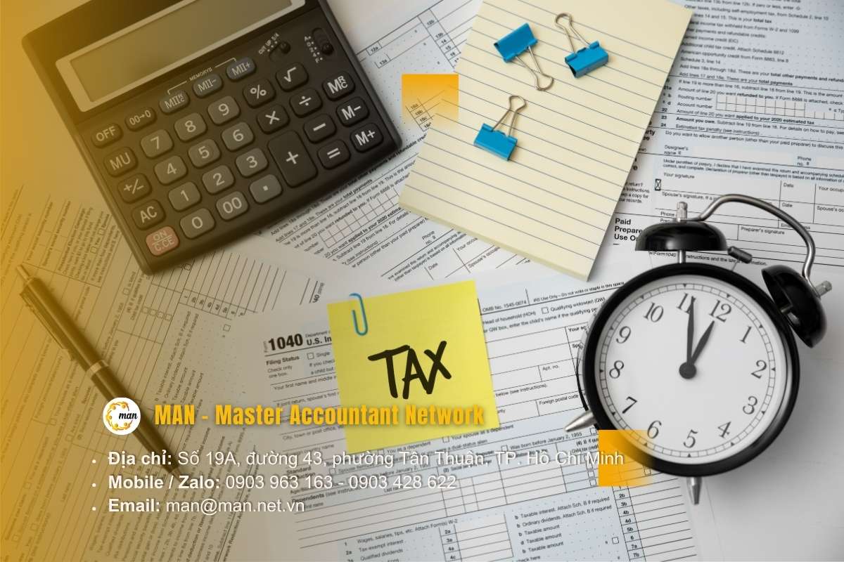 Quy trình triển khai dịch vụ quyết toán thuế Quận 1 chuyên nghiệp tại MAN