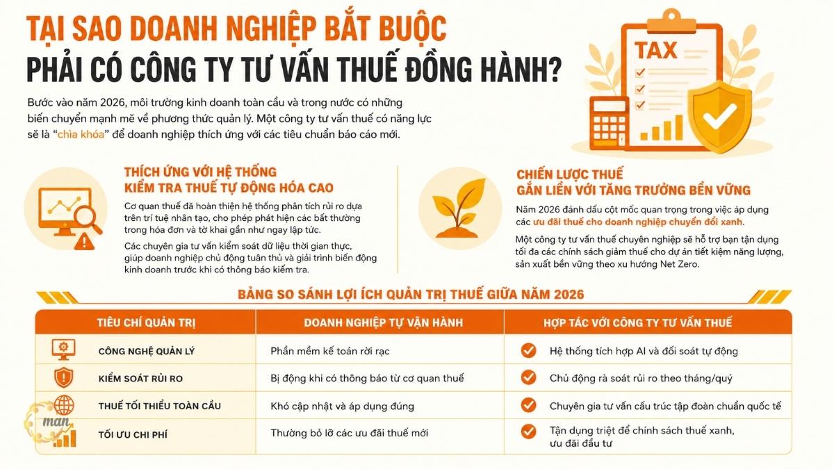 Tại sao doanh nghiệp bắt buộc phải có công ty tư vấn thuế đồng hành