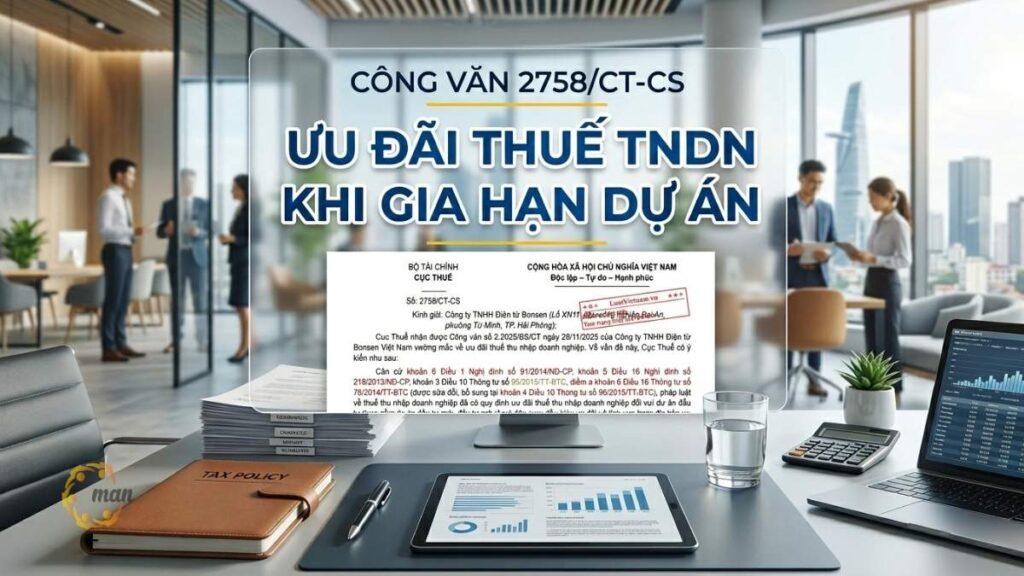 Công văn 2758/CT-CS