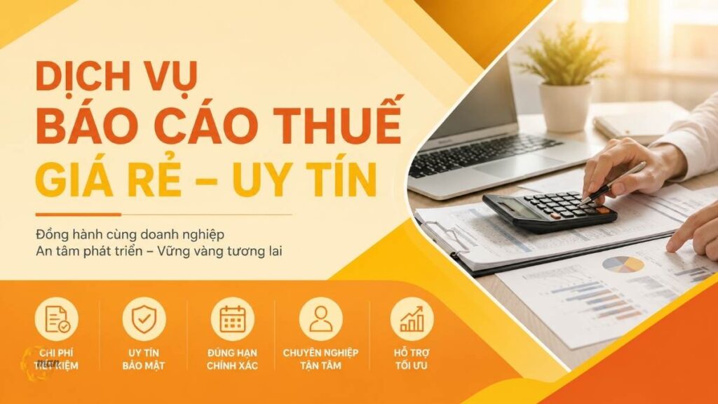 Dịch vụ báo cáo thuế giá rẻ uy tín
