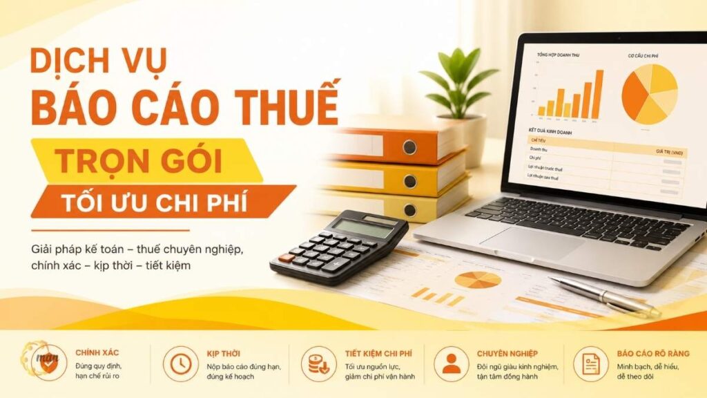 Dịch vụ báo cáo thuế trọn gói tối ưu chi phí