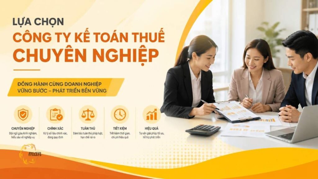 Lựa chọn công ty kế toán thuế chuyên nghiệp