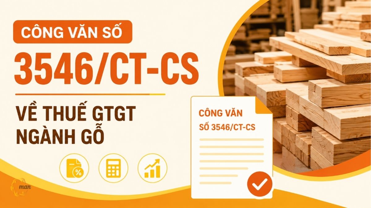 Công văn số 3546/CT-CS
