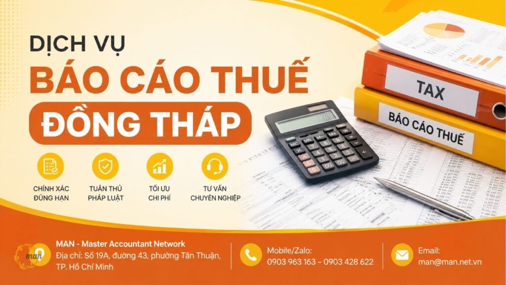 Dịch vụ báo cáo thuế Đồng Tháp
