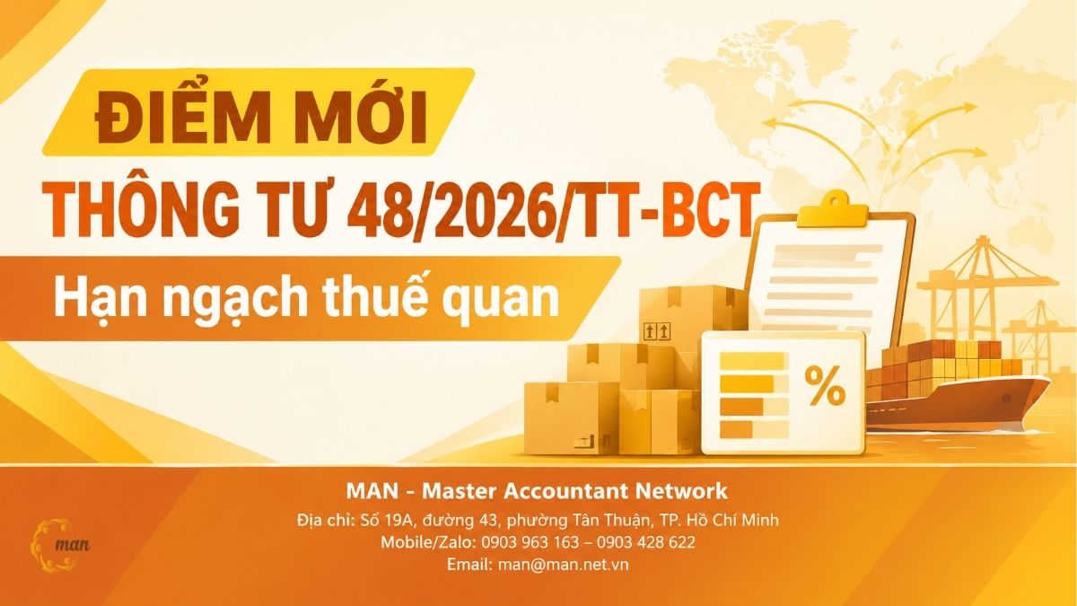 Điểm mới của Thông tư 48/2026/TT-BCT về hạn ngạch thuế quan