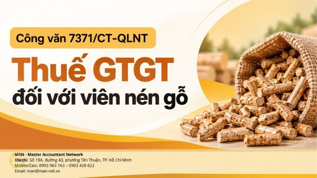 Công văn 7371/CT-QLNT: Thuế GTGT với đối với viên nén gỗ
