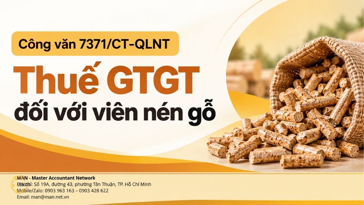 Công văn 7371/CT-QLNT: Thuế GTGT với đối với viên nén gỗ